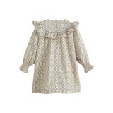 C'era Una Volta Cream Sage Emma Dress