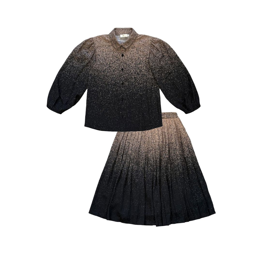 Alitsa Black Speckled Set