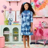 Porter Denim Patchwork Dress
