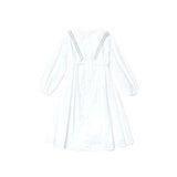 La Nina White Sailor Dress