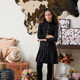 Porter Black Shimmer Tweed Jumper