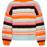 A076 Nero Striped Wanda Sweater