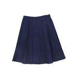 Valentina Denim Pleated Knee Skirt