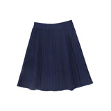 Valentina Denim Pleated Knee Skirt