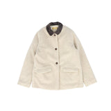 Le Bourdon Oatmeal Wool Coat