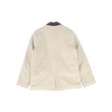 Le Bourdon Oatmeal Wool Coat