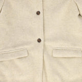 Le Bourdon Oatmeal Wool Coat