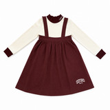Teela Espresso Oxford Jumper Set