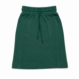 Teela Green Fringe Short Skirt