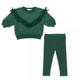 Teela Green Fringe Set