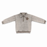Teela Coffee Applique Polo