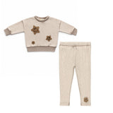 Teela Coffee Applique Set