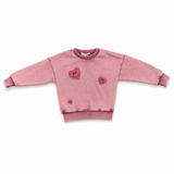 Teela Berry Applique Sweatshirt
