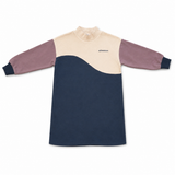 Teela Lilac Colorblock Dress