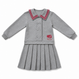 Teela Heather Grey Ski Club Dress