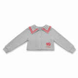 Teela Heather Grey Ski Club Cardigan