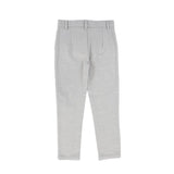 Bamboo Light Grey Fitted Pants