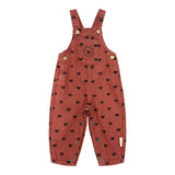 Piupiuchick Pink Heart Overalls