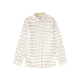 Le Bourdon Brown Collar Blouse