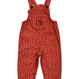Piupiuchick Raspberry Flower Overalls