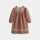 C’era Una Volta Rust Sofia Dress