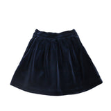 Kalinka Navy Blue Velvet Skirt