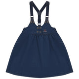 Calla Lili Denim Blue Suspender Dress