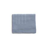 Juliana Sky Blue Braided Knit Blanket