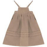 Calla Lili Camel Smocking Dress