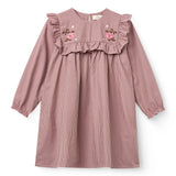Copenhagen Colors Winter Rose Checkered Dress