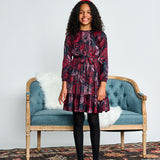Porter Navy Blush Foral Dress