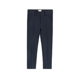 Looms Navy Embroidered Trim Collection Pants