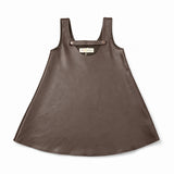 Teela Chocolate Leather Jumper