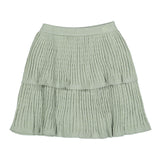 L Sage Cable Knit Skirt