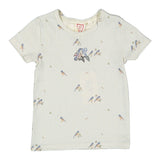 L White Bird Printed T-Shirt