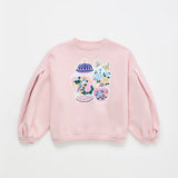 Maison Mangostan Pink Porcelain Sweatshirt