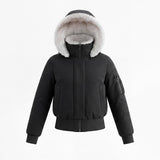 Pramie Black Poodle Bomber Coat