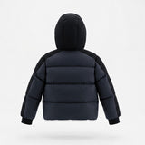 Pramie Black Cord Contrast Coat