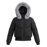 Pramie Black Silver Fox Bomber
