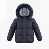 Pramie Navy/Grey Contrast Coat