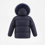 Pramie Navy/Grey Contrast Coat