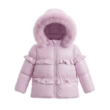 Pramie Lavender Ruffle Coat