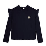 Mipounet Blue Charlotte Flammé T-Shirt