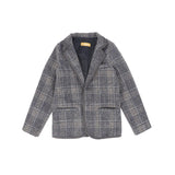 Le Bourdon Grey Print Blazer