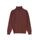 Bace Collection Burgundy Knit Turtleneck