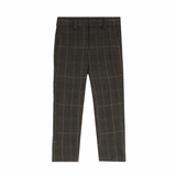 Mann Olive Plaid Pants