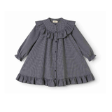 MarMar Pigeon Blue Check Dalina Dress