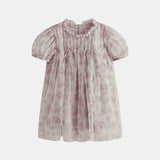 C’era Una Volta Pink Roses Kate Baby Dress