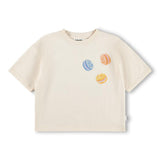 Molo Pearled Ivory Reinette T-Shirt