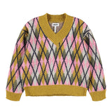 Molo Big Argyle Gwenda Sweater